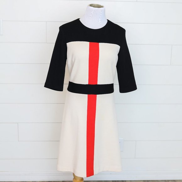 Milly of New York Dresses & Skirts - Milly of New York Wool Color Block Dress